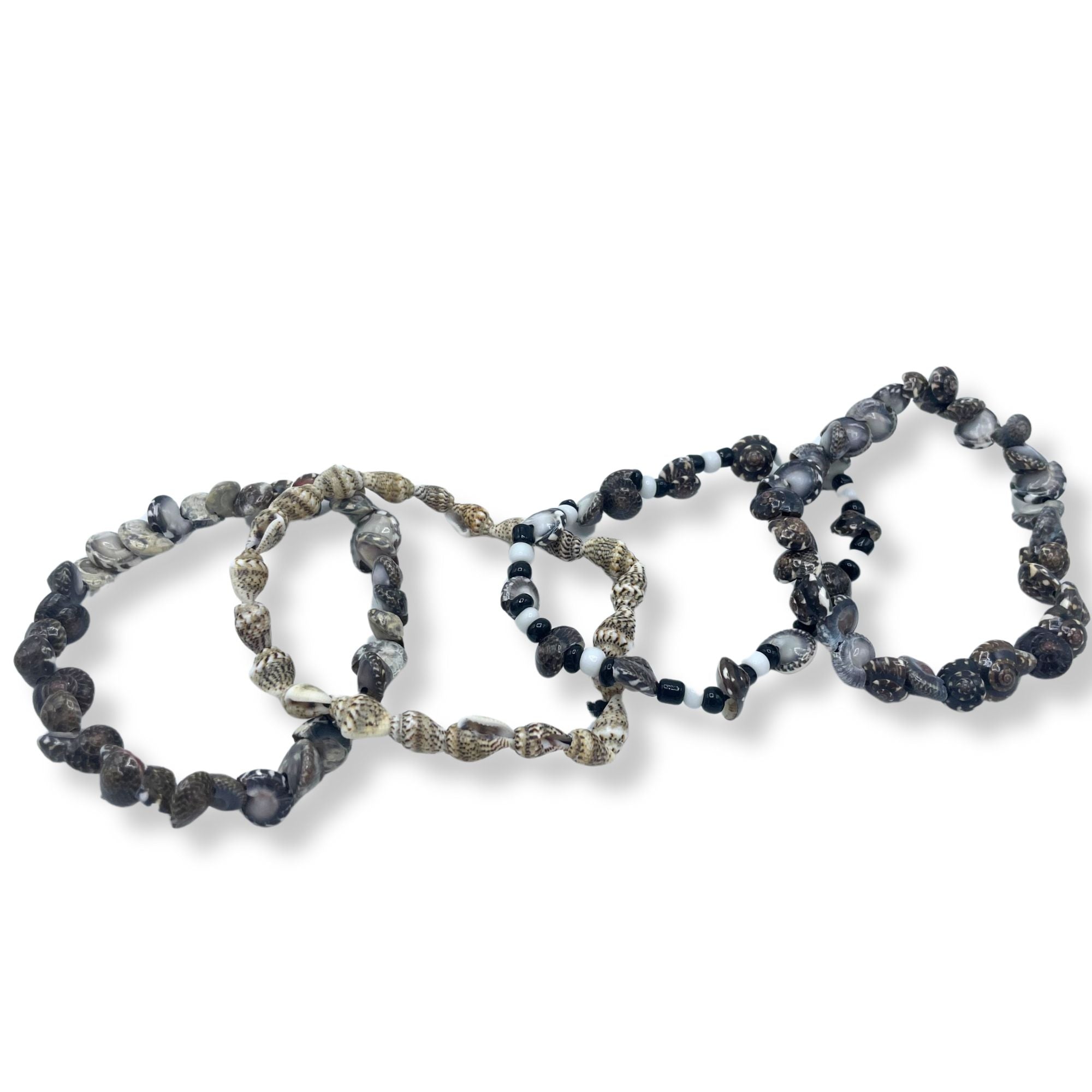 Handmade Friendship Bracelets - Tiny Besti Beach Shells (asst)